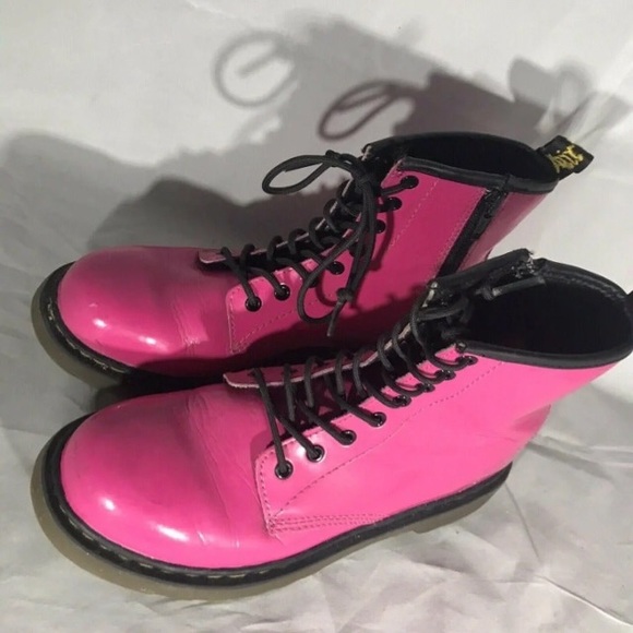 Pink Doc Martins - Picture 2 of 12